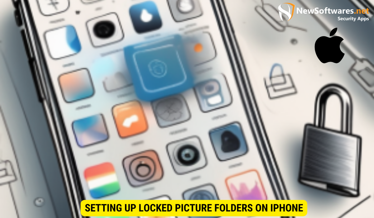 Setting Up Locked Picture Folders on iPhone