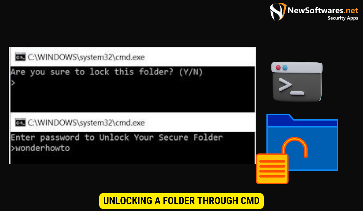 Unlocking a Folder Through CMD