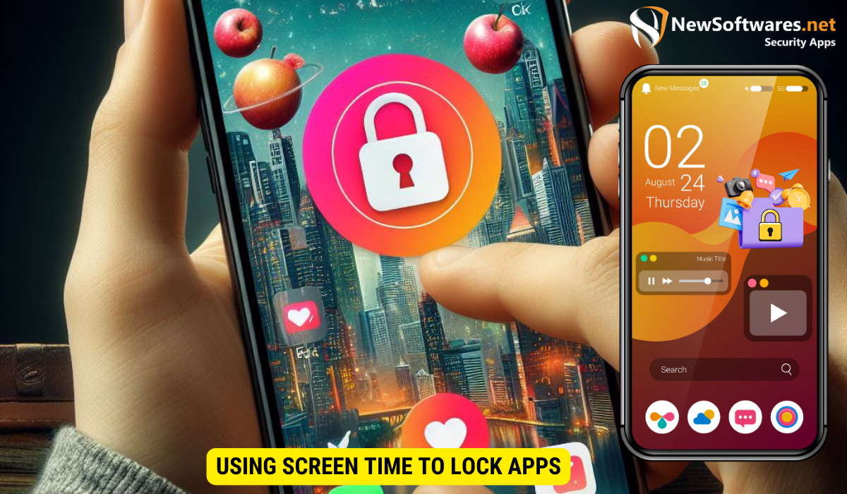 Using Screen Time to Lock Apps