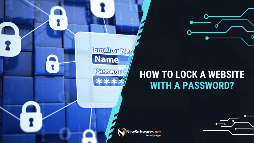 lock a website with a password