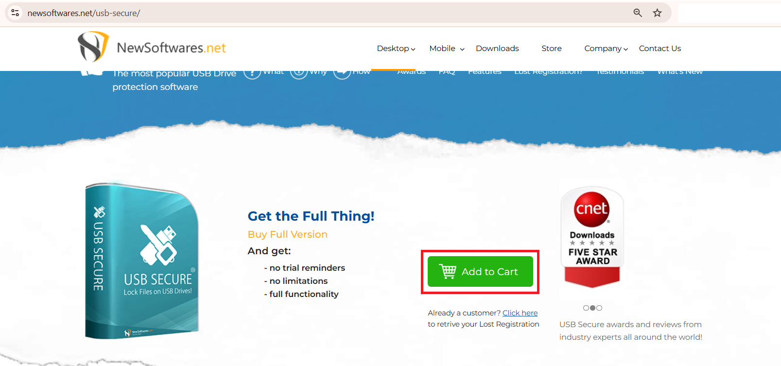 Click add to cart button USB Secure e1754746210526