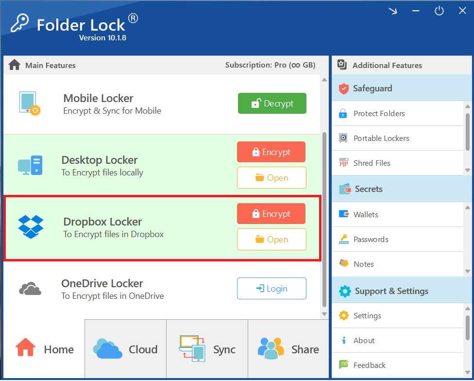 Dropbox Locker Decrypted