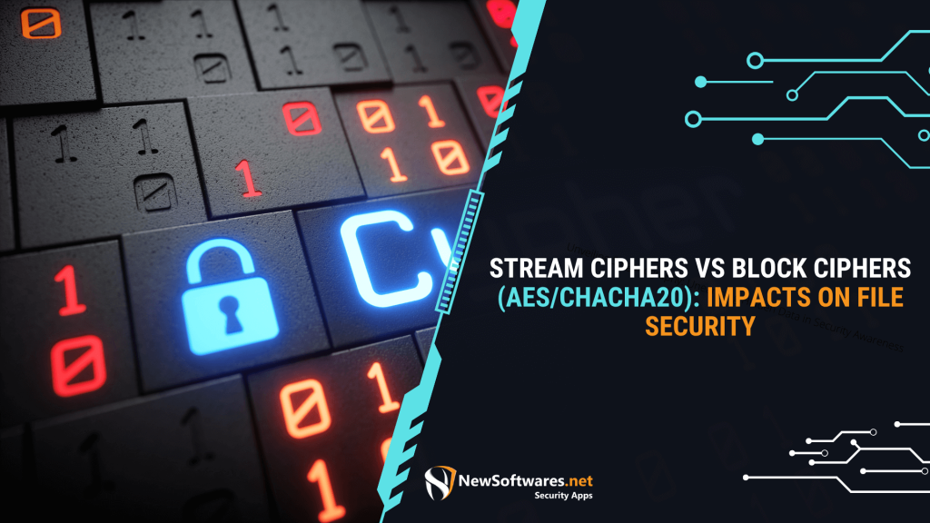 Stream Ciphers vs Block Ciphers (AES/ChaCha20): Impacts on File Security