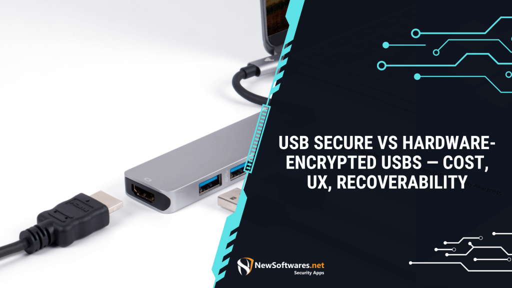 USB Secure vs hardware-encrypted USBs — cost, UX, recoverability