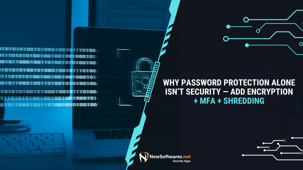 Why Password Protection Alone Isn’t Security — Add Encryption + MFA + Shredding