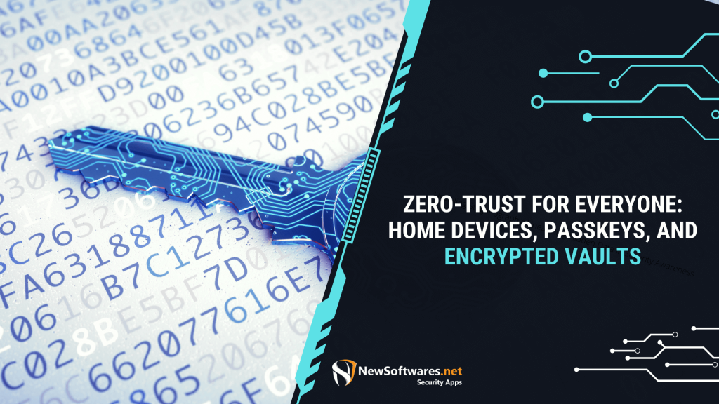 Zero-Trust for Everyone Home Devices, Passkeys, and Encrypted Vaults