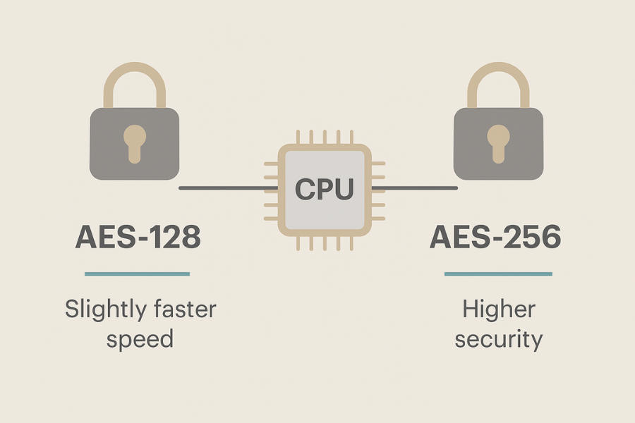 AES 128 vs AES 256