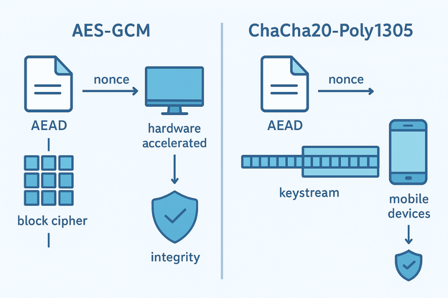 Stream Ciphers Vs Block Ciphers