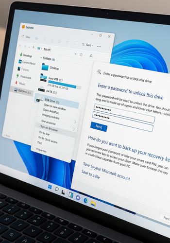 BitLocker To Go on Windows 10 or 11 Pro
