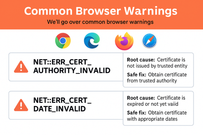 The Browser Lock Icon: TLS/SSL, Certificates, And What Users Should ...