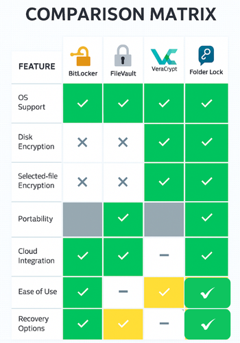 Comparison Table Visualization Comparison Table