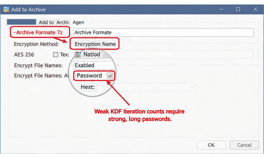 AES-256 Encrypted Archive