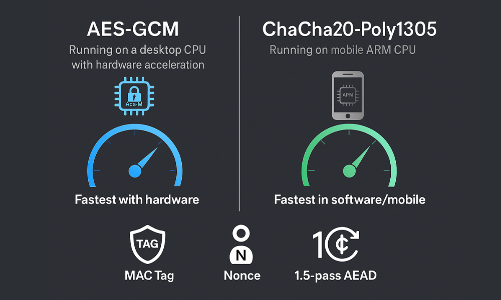 AES-GCM vs ChaCha20-Poly1305 Algorithm