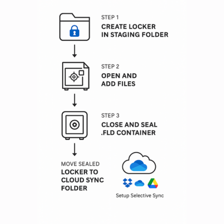 File Locking Fails in the Cloud Treating the Locker as a Sealed Container