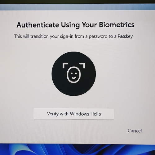 Passkey Authentication FIDO2