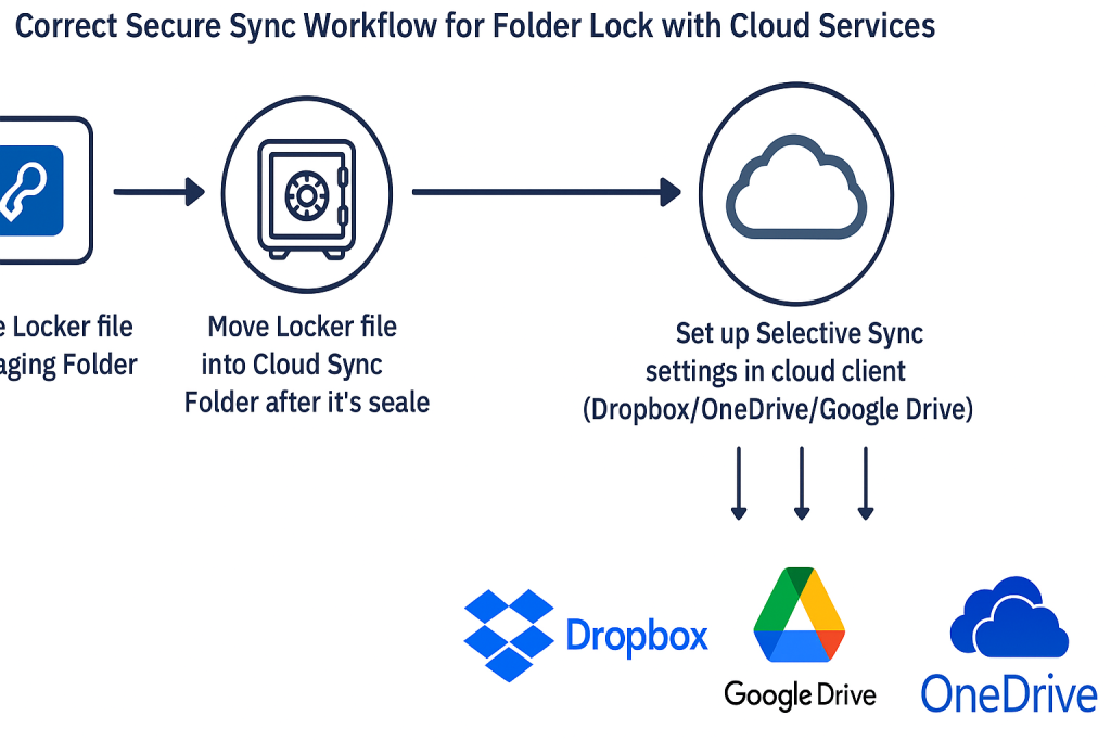 Secure Cloud Sync Secure Sync Workflow