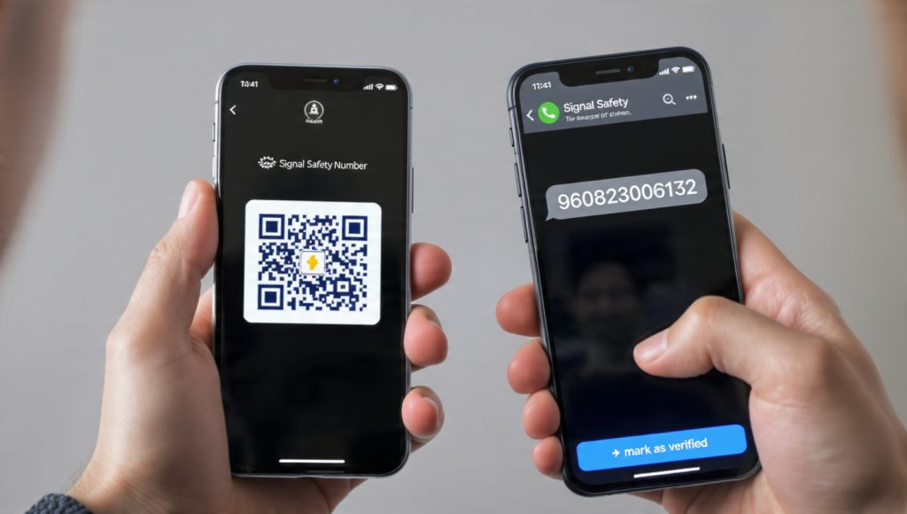 Signal Safety Number Comparison Verifying Keys Using Signal Safety Numbers