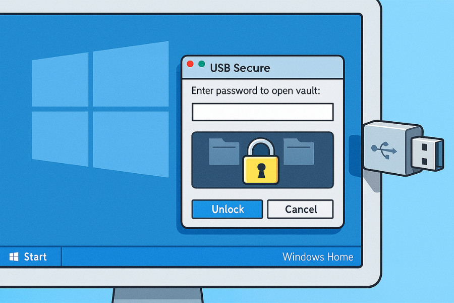 USB Secure on Windows Home