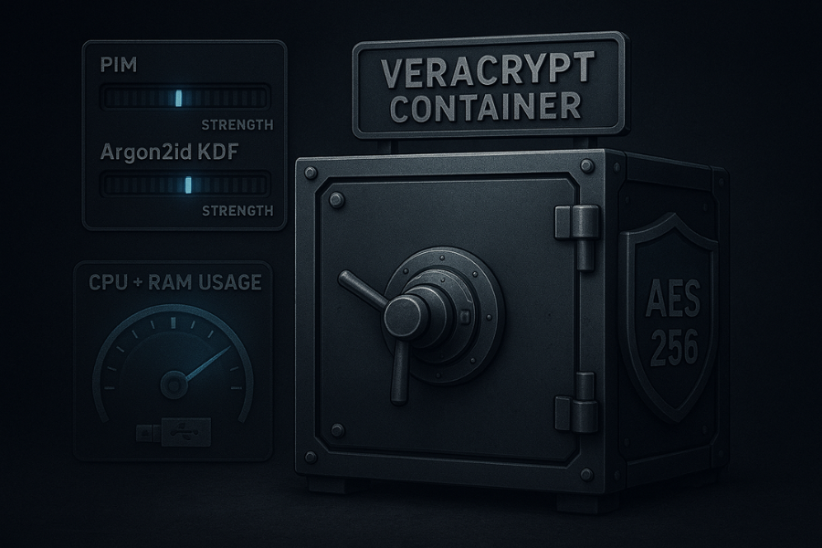 VeraCrypt Container Security Highest Security Customization