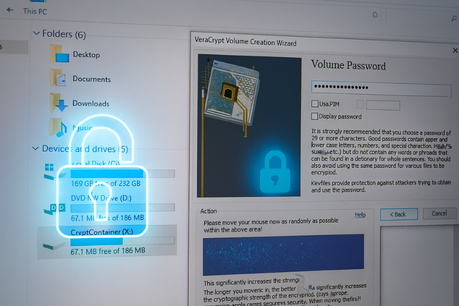 Vault Method VeraCrypt