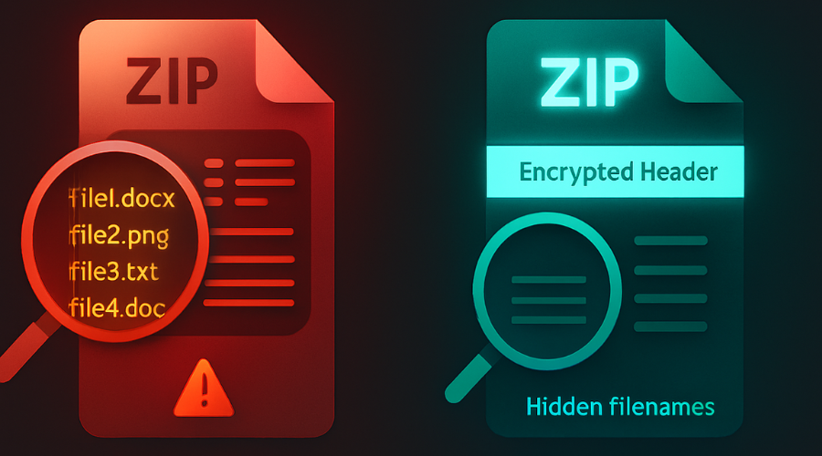 ZipCrypto Failure Metadata Leakage Legacy Encryption Fails