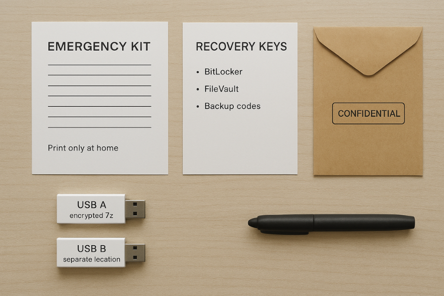 Print & What to Store on USB