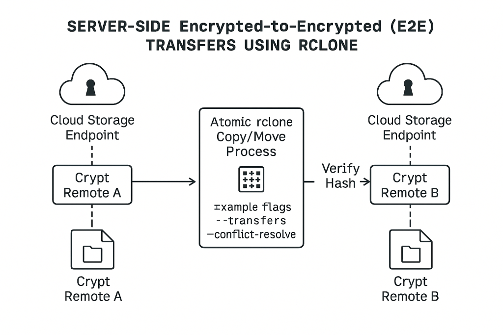 Rclone for Splitting and Sync