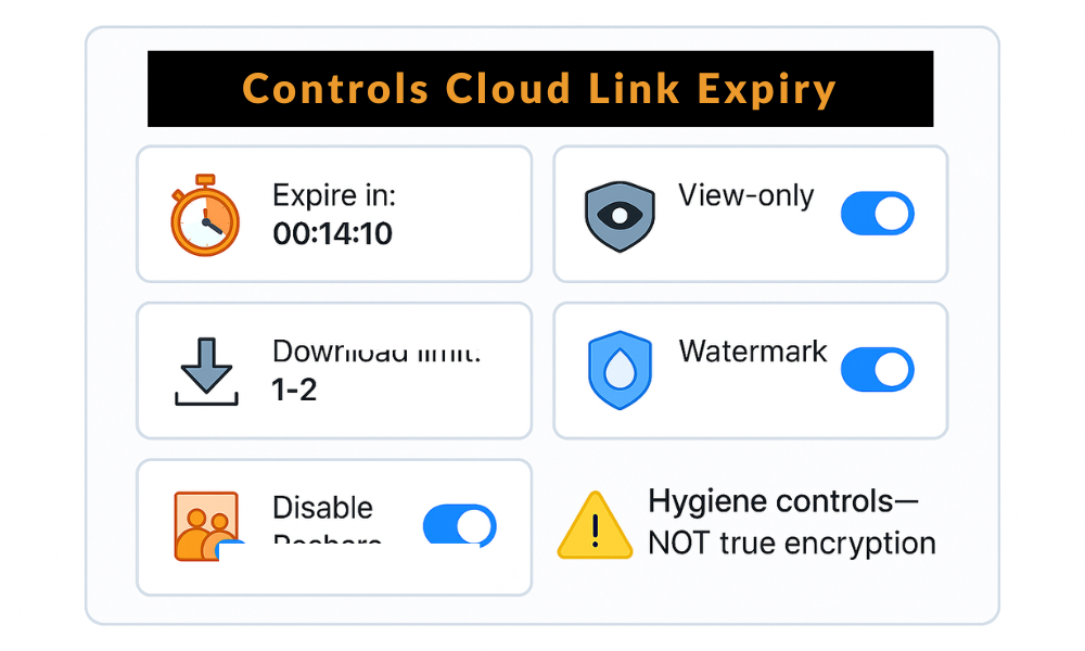 Concrete cloud link 1 Concrete cloud link settings that reduce risk