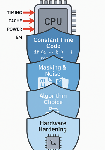 Constant time coding for timing and cache safety