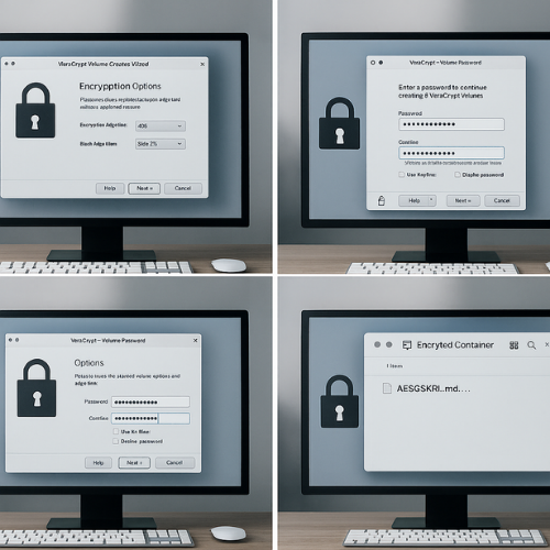 Correct Encryption Workflow AES 256 correctly step by step