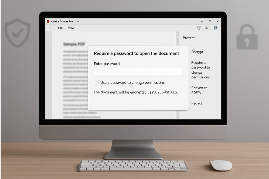 Encrypting PDFs and Documents