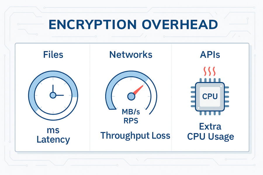 Encryption Overhead encryption overhead