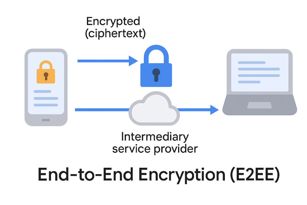 End to End Encryption Concept End-to-End Encryption Achieving True Secrecy