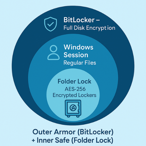 Folder Lock With BitLocker