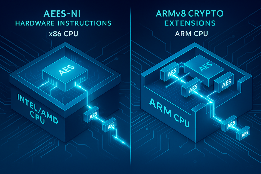 Hardware AES in Plain Language AES-NI & ARM Crypto Extensions in Action