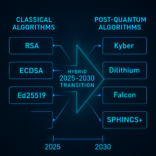 Post Quantum Hybrid Crypto Roadmap post-quantum impact and hybrid plan