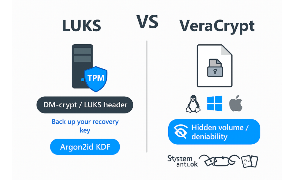 Detached LUKS Header for Maximum Deniability