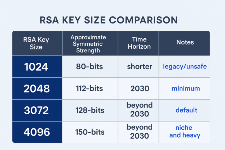 RSA Key Sizes, ECDSA, Curve Choices: What’s Safe In 2025 - Newsoftwares ...