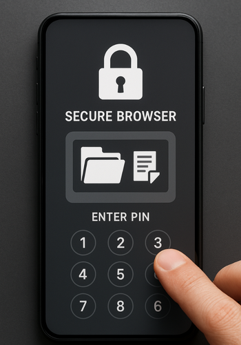 Normal Browser vs In-App Secure Browser