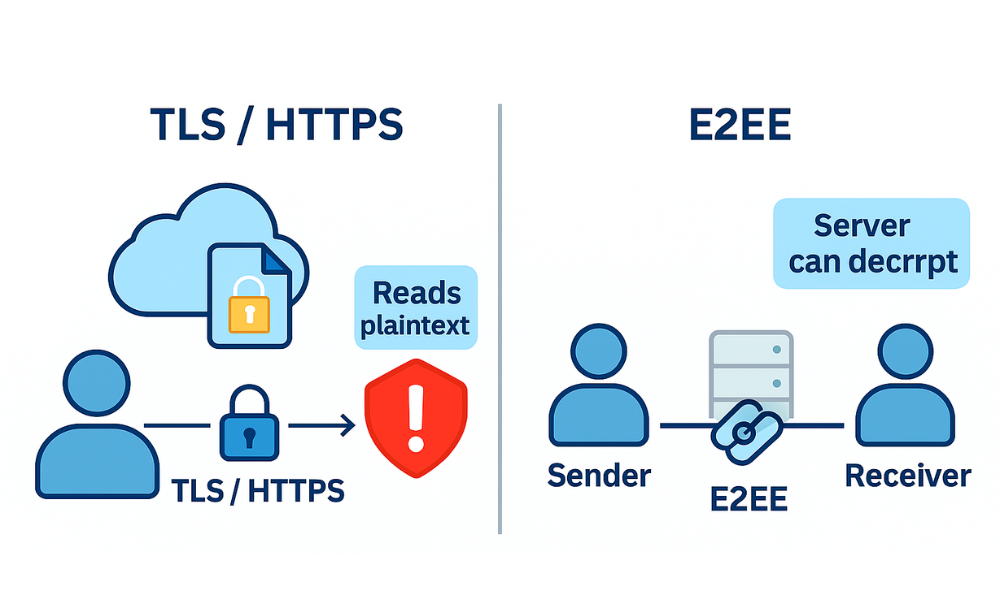 TLS vs E2EE The Chain of Trust
