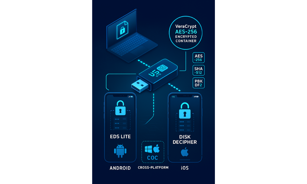 Encrypting External Media for Android and iOS