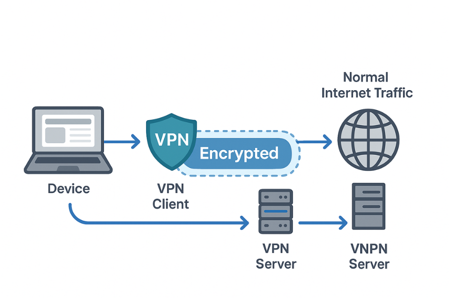 VPN Encryption In One Clear Picture