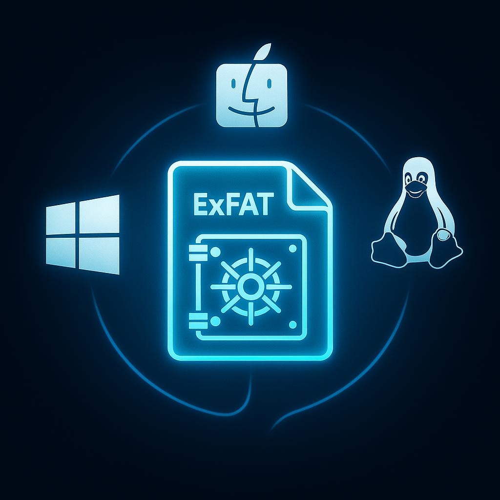 ExFAT filesystem for universal compatibility