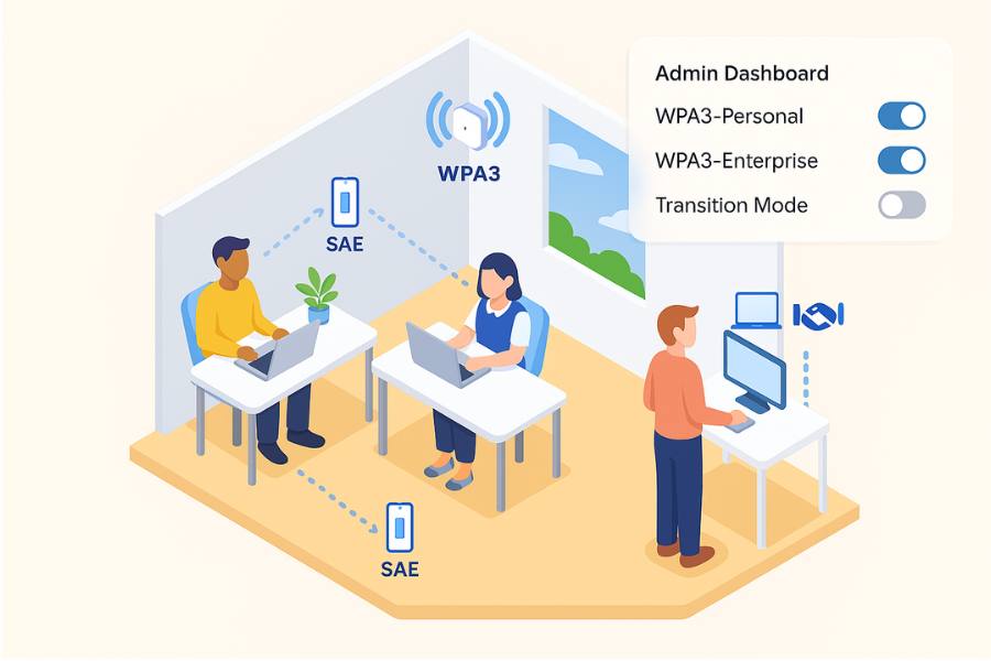 Migrate a Small Office to WPA3