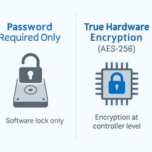 actual hardware encryption