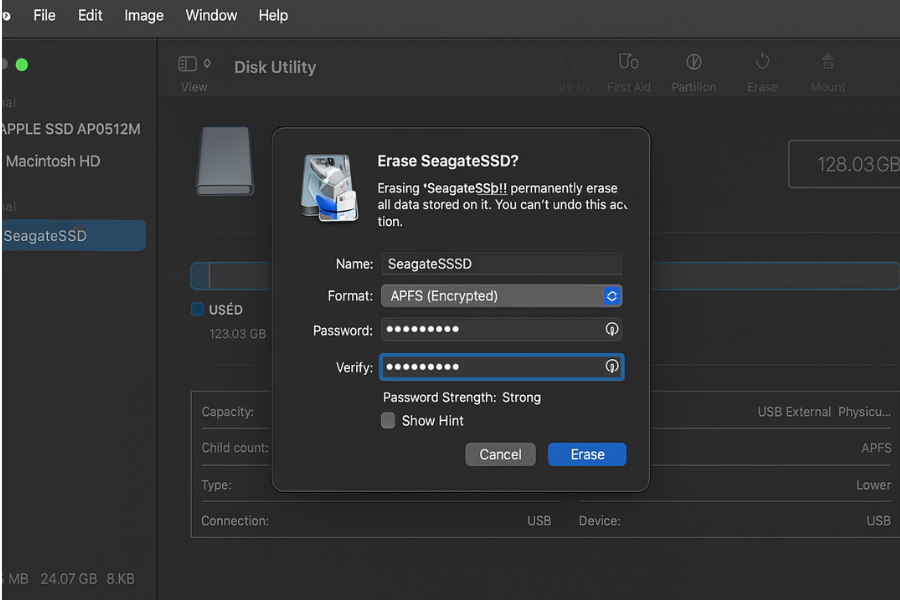 Encrypted External Drives