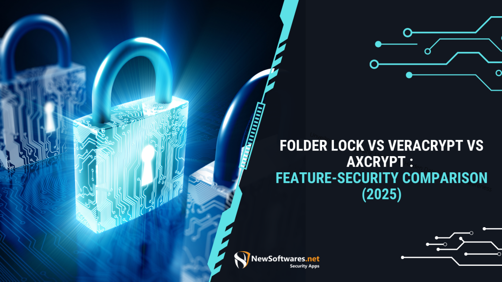 Folder Lock vs VeraCrypt vs AxCrypt Feature
