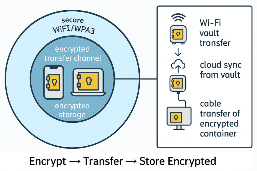 Secure Wi-Fi Transfer
