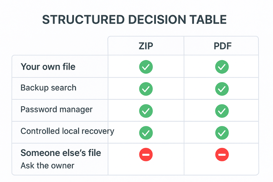 Legal & ethical boundary sections