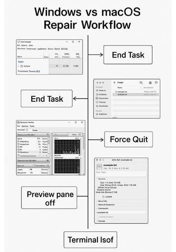 Repair Patterns on Windows & macOS